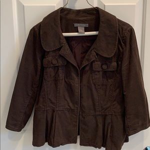 Brown Ann Taylor light jacket